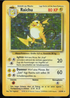 AOG Graded 3.5 - 1999 Pokémon – Basis Set – DE Raichu 14/102