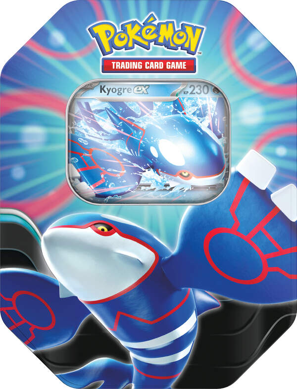 Tin-Box Azur-Legenden: Kyogre-ex (Deutsch)