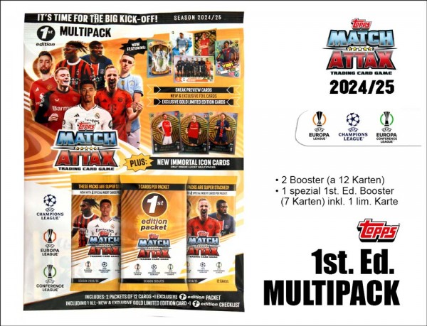 2024-25 Match Attax UEFA Champions League Multipack