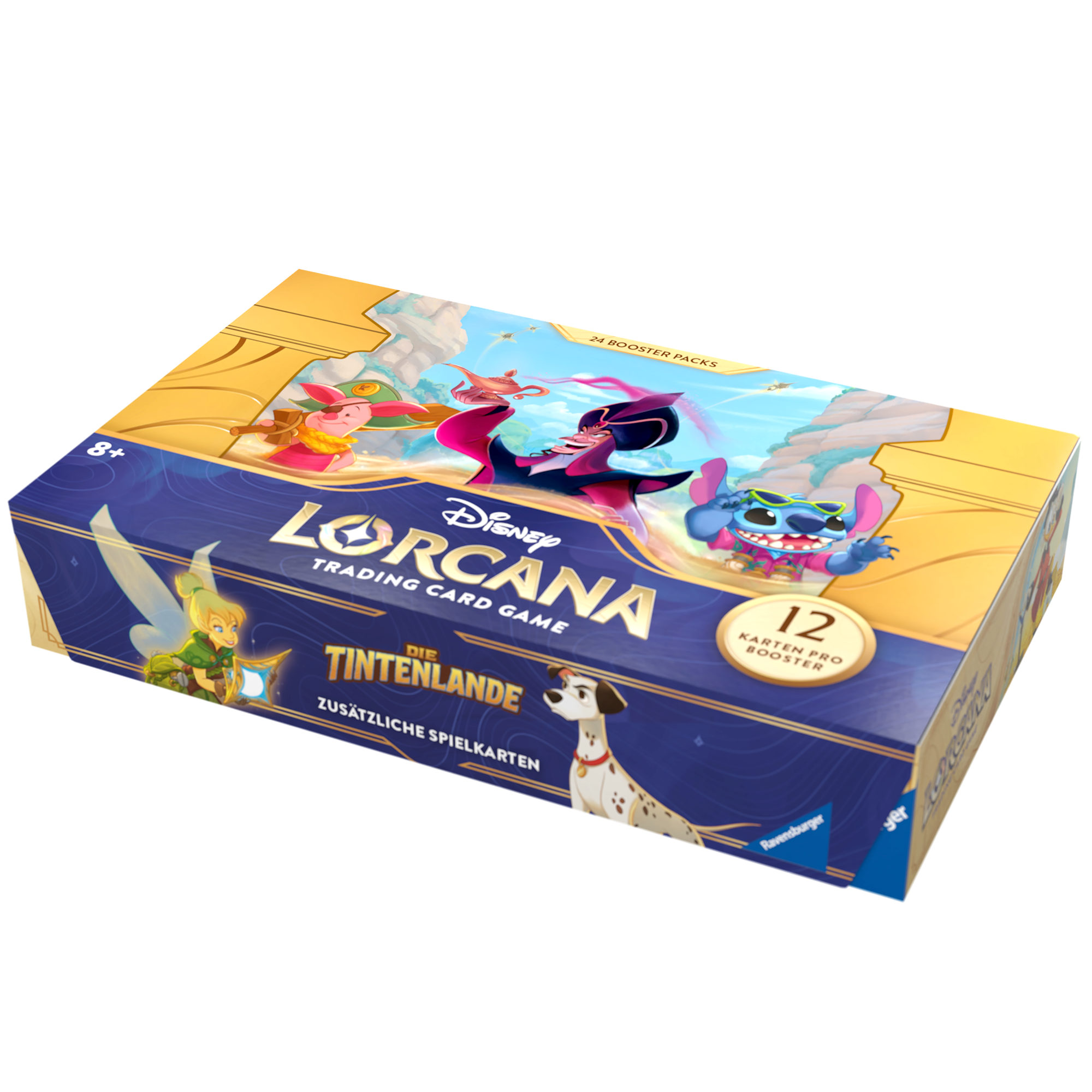 Lorcana: Die Tintenlande - Display mit 24 Booster Packs (DE)