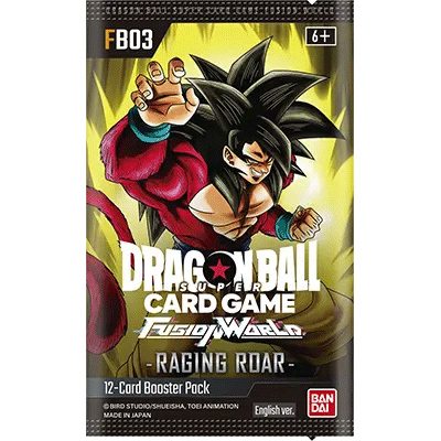 Dragonball Super Fusion World RAGING ROAR FB03 - Booster Pack