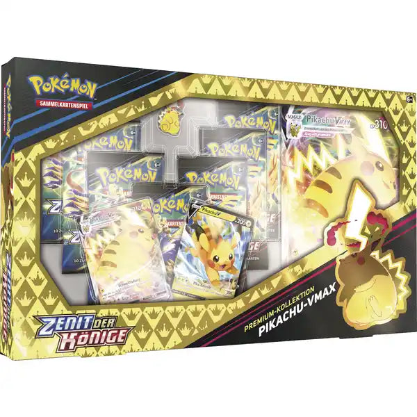 Pokemon Premium Kollektion Box Zenit der Könige Pikachu-VMAX