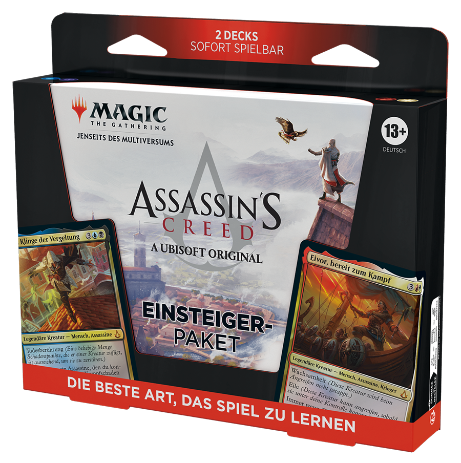 Magic: The Gathering – Assassin’s Creed Einsteigerpaket – 2 spielfertige Decks