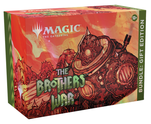 Magic: The Gathering Krieg der Brüder Gift-Bundle | 8 Set-Booster | 1 Sammler-Booster