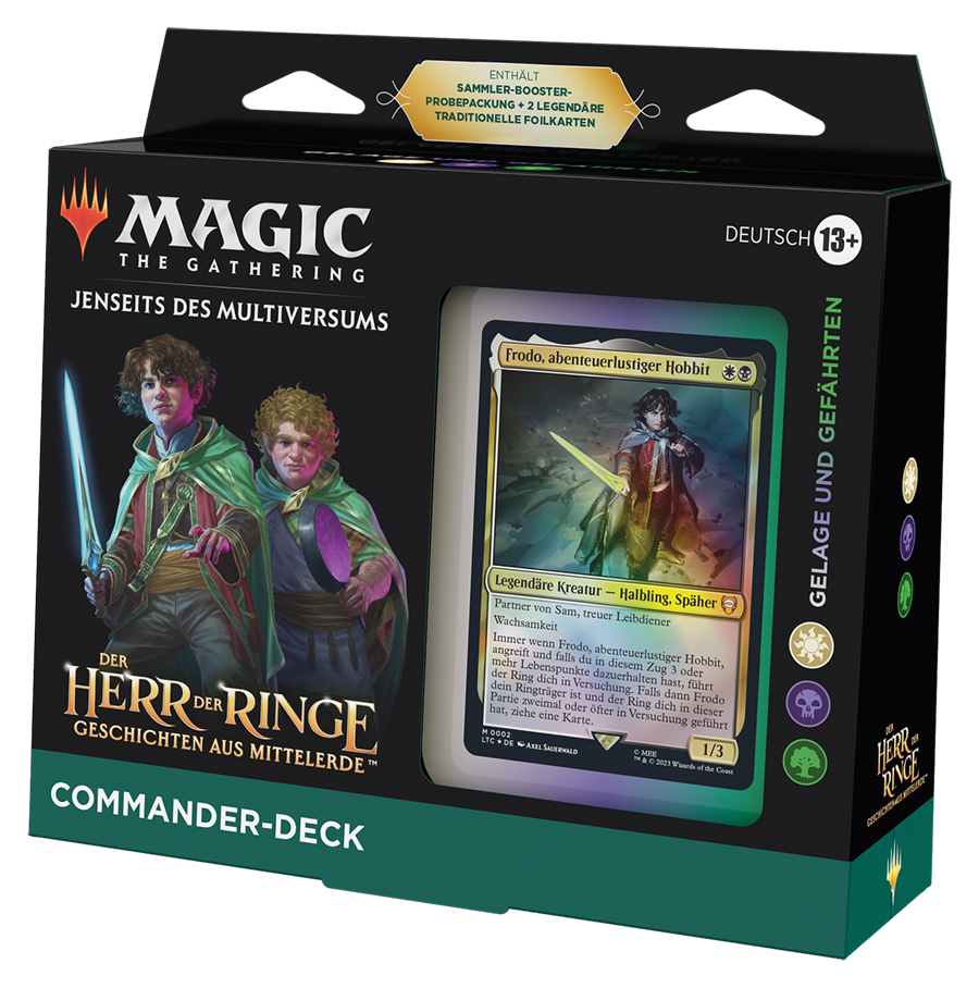 Magic: The Gathering - Der Herr der Ringe: Geschichten aus Mittelerde Commander-Deck – Gelage und Gefährten (DE)