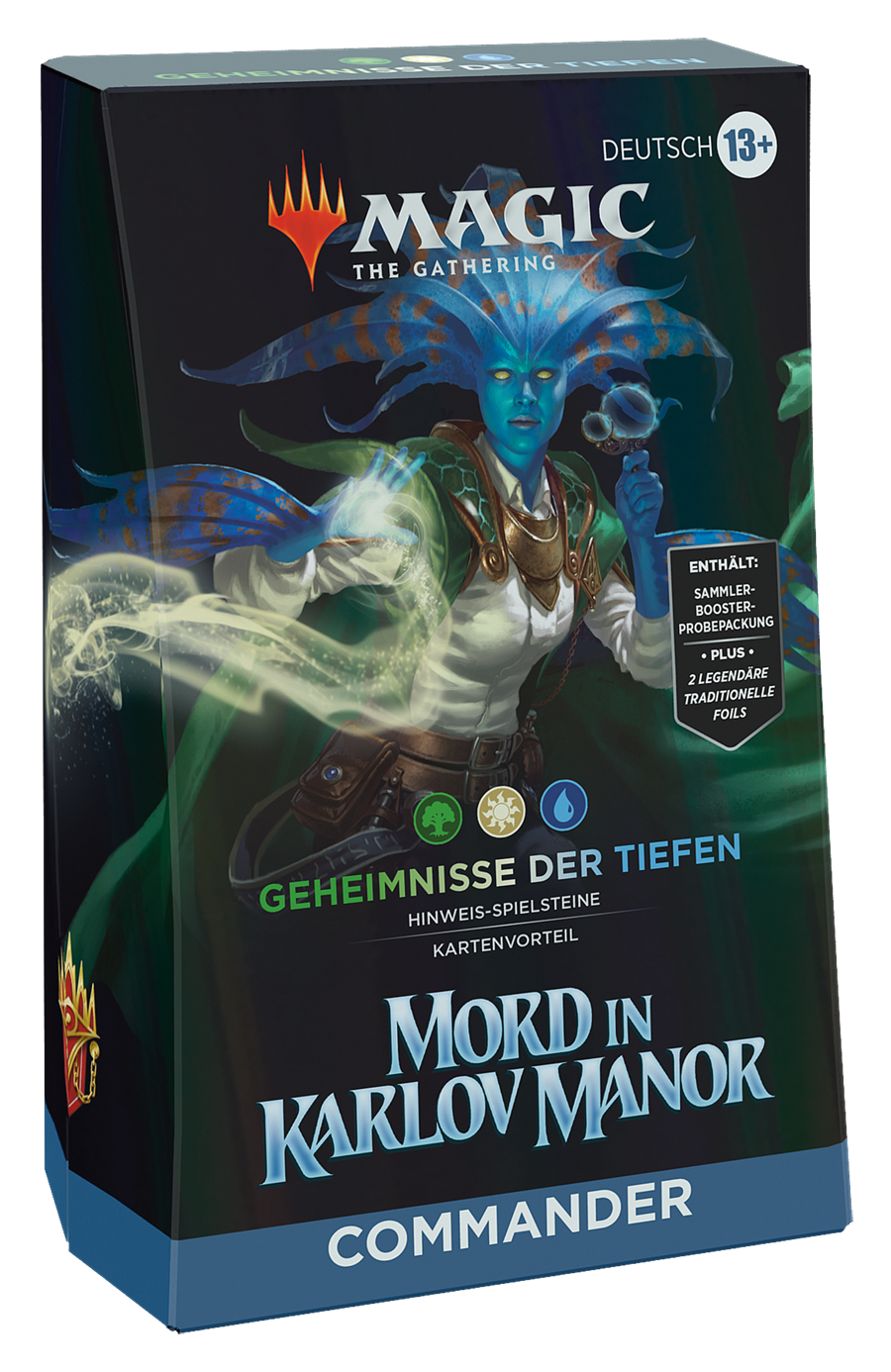 Magic: The Gathering - Mord in Karlov Manor Commander - Deck Geheimnisse der Tiefen