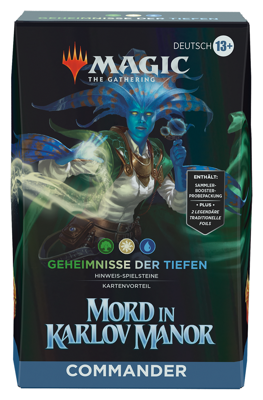 Magic: The Gathering - Mord in Karlov Manor Commander - Deck Geheimnisse der Tiefen