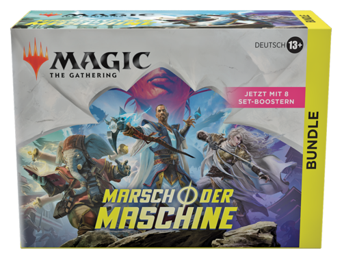 Magic: The Gathering Marsch der Maschine Bundle | 8 Set-Booster + Zubehör