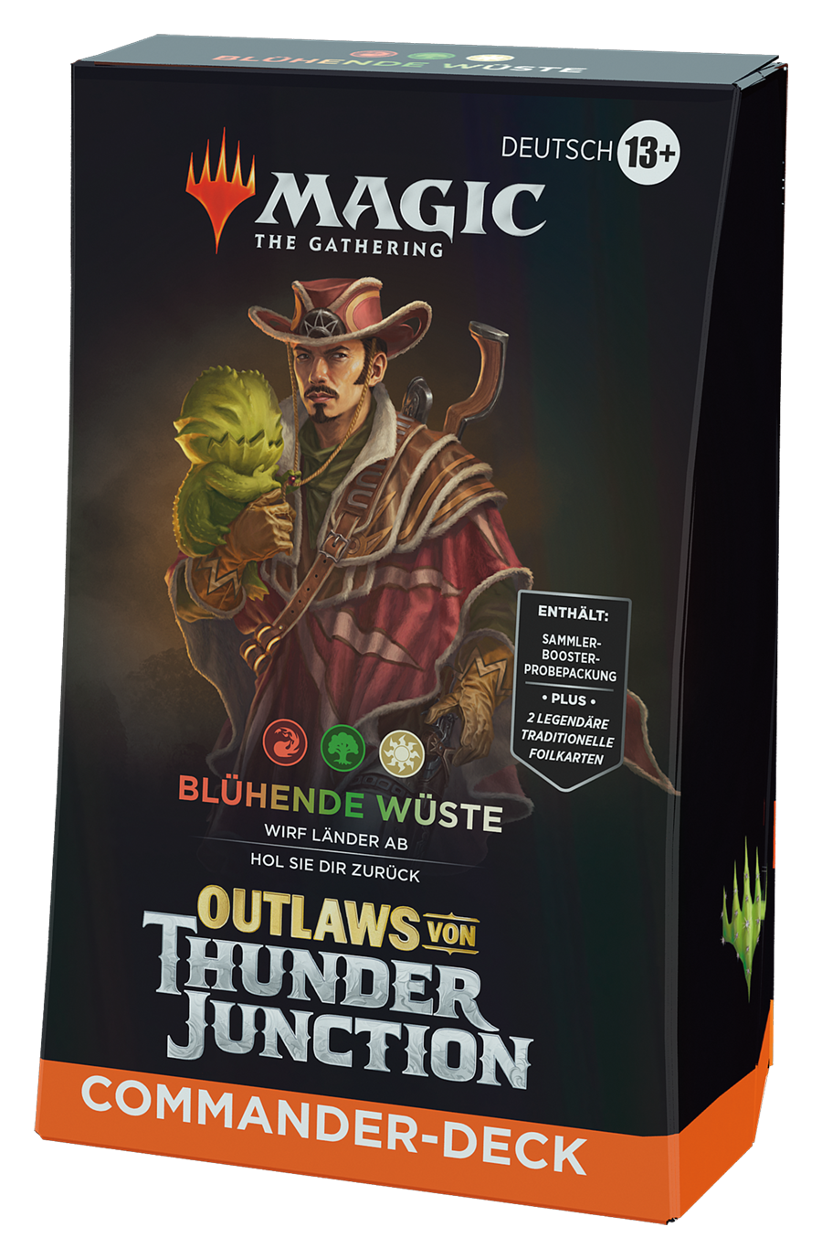 Outlaws von Thunder Junction - Commander-Deck - Blühende Wüste DE