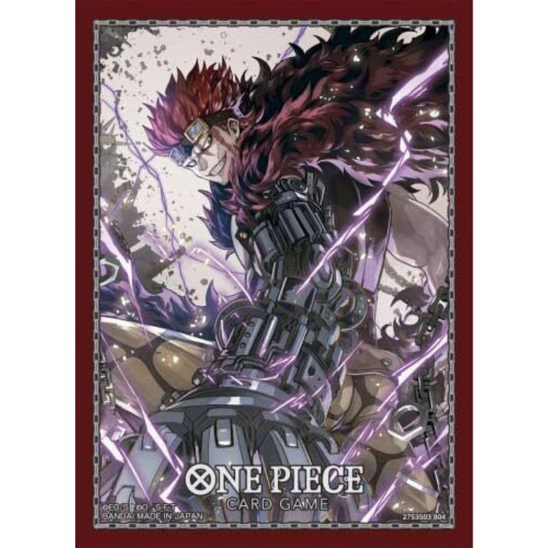 One Piece Card Game - Official Kartenhüllen V.9 (70 sleeves) - Eustass"Captain"Kid"