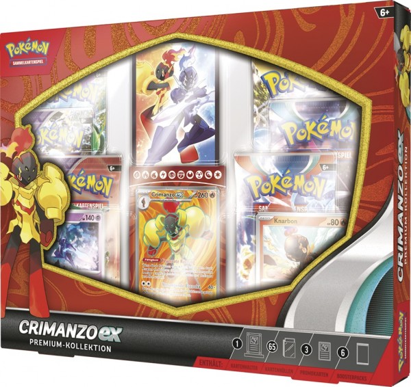 Pokémon Cards Crimanzo EX Premium-Kollektion