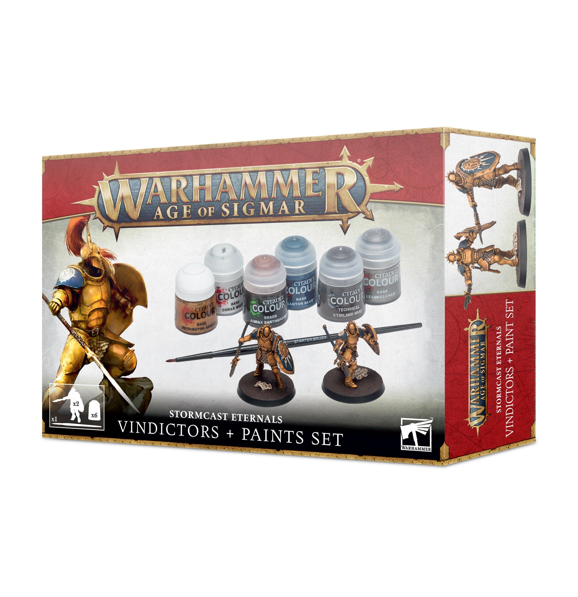 AGE OF SIGMAR: Stormcast Eternals Paint Set