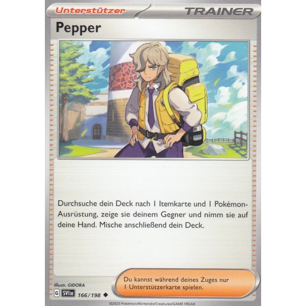 Trainer: Karmesin & Purpur 166/198 - Pepper
