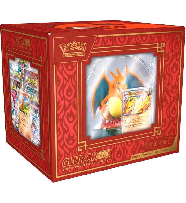 Pokemon Glurak EX Super-Premium-Kollektion - Deutsch